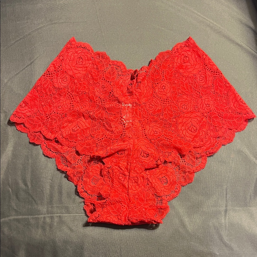 Victoria's Secret Scarlet Lace Lingerie